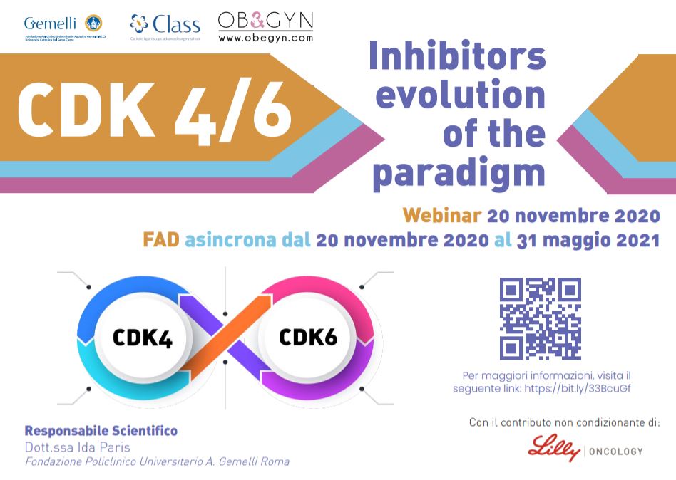 Programma WEBINAR FAD: CDK 4/6 Inhibitors – evolution of the paradigm